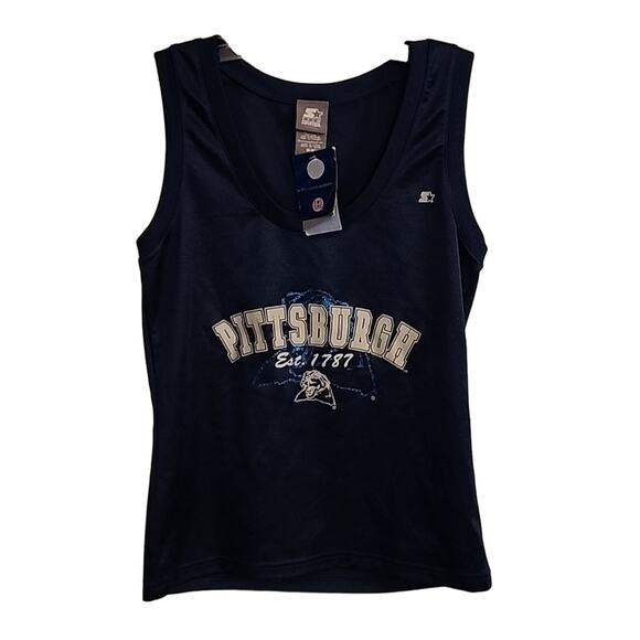 Starter Pitt Panthers Tank, NWT, M - Picture 1 of 5